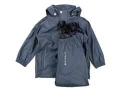 En Fant rainwear pants and jacket dark slate